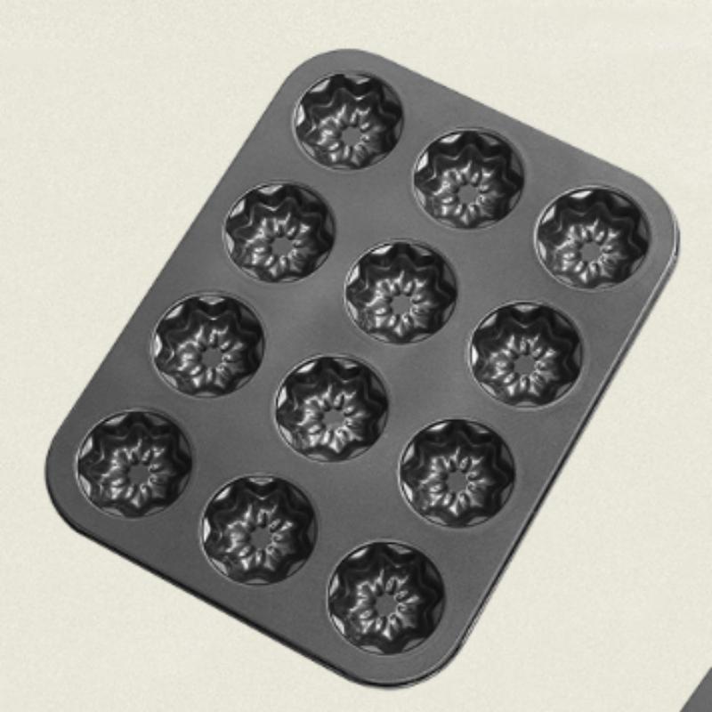 🥳2026 HOT SALE🥳💞50K+ SOLD! 🍰🧁 50% OFF! Mini Bundt Cake Pan – 3 unique shapes in one pan: classic, swirl & flower. Carbon steel heats evenly, non-stick releases perfectly. Bake 6 at once – perfect for tea parties & family treats! 🏠✨