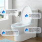🥳2026 HOT SALE🥳💞50K+ SOLD! 🚽🛏️ Durable Slow-Close Toilet Seat – dual-damper mechanism closes gently & silently. No more loud slamming in the middle of the night – keeps your whole house asleep! 🛡️✅