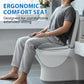 🥳2026 HOT SALE🥳💞50K+ SOLD! 🚽🛏️ Durable Slow-Close Toilet Seat – dual-damper mechanism closes gently & silently. No more loud slamming in the middle of the night – keeps your whole house asleep! 🛡️✅