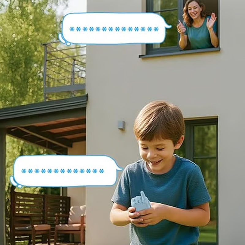 🥳2026 HOT SALE🥳💞50K+ SOLD! 📹🎮 50% OFF! Kids' Video Walkie Talkies – see & talk in real time, no Wi-Fi needed. One-press connection, 400m outdoor range & 3 funny voice-changing effects – spy missions just got real! 🕵️✨