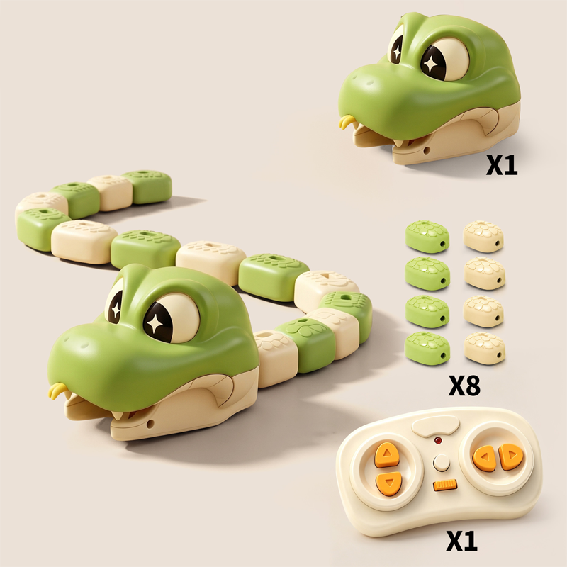 🥳2026 HOT SALE🥳💞50K+ SOLD! 🐍💥 50% OFF! RC Battle Snake – magnetic tail segments grow as it moves – just like a video game, but real! Remote controlled, snaking action. Gets kids off screens & onto the floor – fun for the whole family! 🕹️✨
