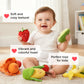 🥳2026 HOT SALE🥳💞50K+ SOLD! 🍎🥕 50% OFF! Sensory Fruits & Veggies Plush Toys – crinkly textures, bright colours & soft cloth. Builds early vocabulary, colour recognition & healthy eating habits – fun learning for little hands! 🧸✨