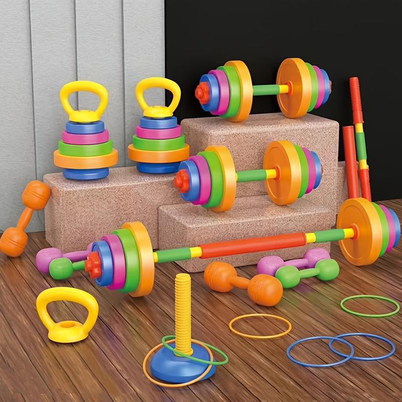 🥳2026 HOT SALE🥳💞50K+ SOLD! 🏋️🧒 50% OFF! Kids Adjustable Dumbbell Set – fill with water or sand, safe non-toxic, non-slip grips. Fun family fitness & active play! 🎁💪