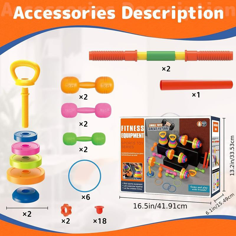 🥳2026 HOT SALE🥳💞50K+ SOLD! 🏋️🧒 50% OFF! Kids Adjustable Dumbbell Set – fill with water or sand, safe non-toxic, non-slip grips. Fun family fitness & active play! 🎁💪