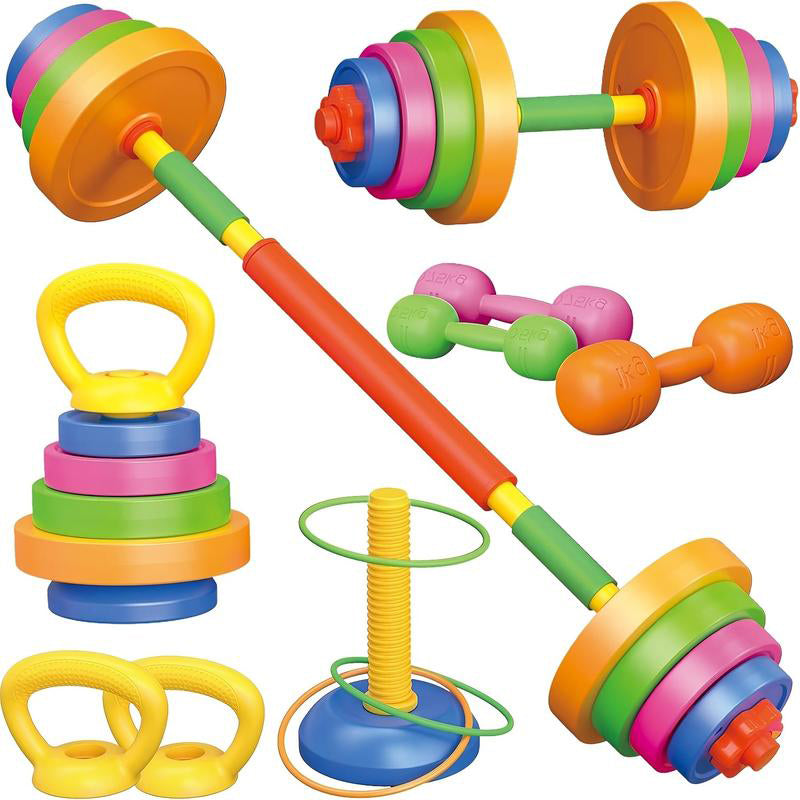 🥳2026 HOT SALE🥳💞50K+ SOLD! 🏋️🧒 50% OFF! Kids Adjustable Dumbbell Set – fill with water or sand, safe non-toxic, non-slip grips. Fun family fitness & active play! 🎁💪