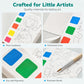 🥳2026 HOT SALE🥳💞50K+ SOLD! 🎨🖌️ Pocket Watercolor Book – built-in pigments, just add water! No messy tubes, no bulky sets. 7 themes: fairy tales, dinosaurs, ocean & more. Tear out masterpieces to share – perfect for car trips & quiet afternoons! 🌟👶