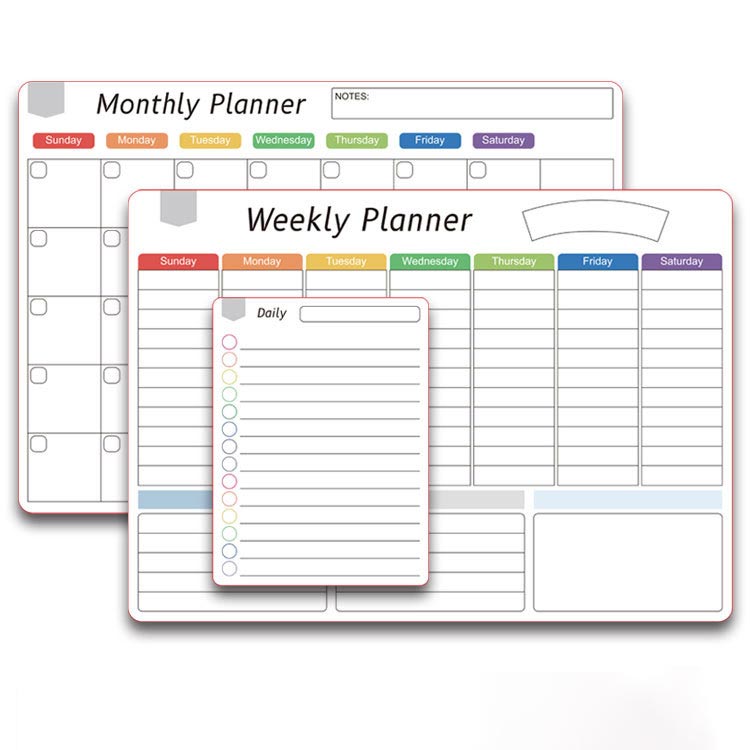 🥳2026 HOT SALE🥳💞50K+ SOLD! 🗓️🧲 50% OFF! Magnetic Erasable Calendar Set – 3 boards for daily, weekly & monthly planning. Sticks to your fridge – reminders, shopping lists & chores all in one place. Never forget a thing again! ✍️✅