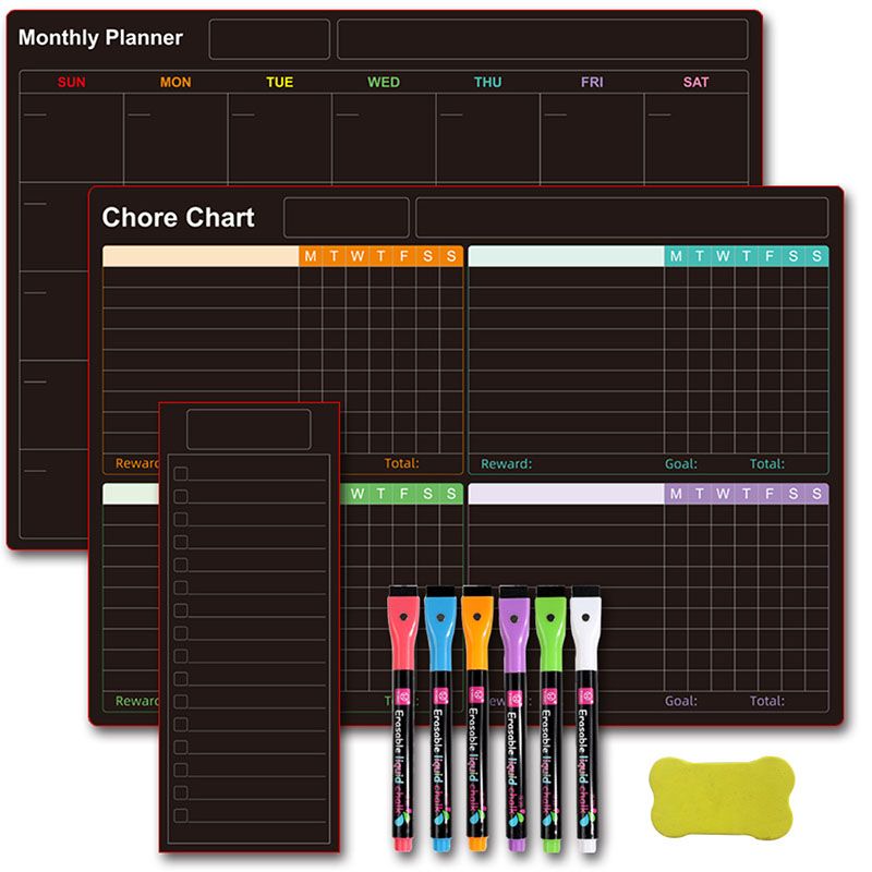 🥳2026 HOT SALE🥳💞50K+ SOLD! 🗓️🧲 50% OFF! Magnetic Erasable Calendar Set – 3 boards for daily, weekly & monthly planning. Sticks to your fridge – reminders, shopping lists & chores all in one place. Never forget a thing again! ✍️✅
