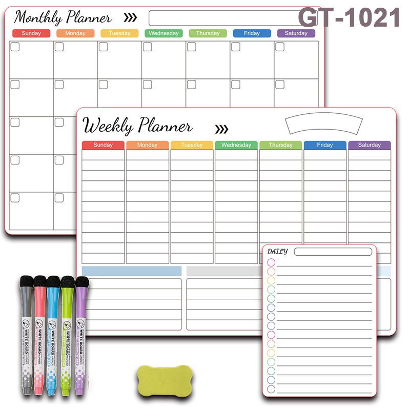 🥳2026 HOT SALE🥳💞50K+ SOLD! 🗓️🧲 50% OFF! Magnetic Erasable Calendar Set – 3 boards for daily, weekly & monthly planning. Sticks to your fridge – reminders, shopping lists & chores all in one place. Never forget a thing again! ✍️✅