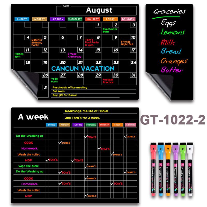 🥳2026 HOT SALE🥳💞50K+ SOLD! 🗓️🧲 50% OFF! Magnetic Erasable Calendar Set – 3 boards for daily, weekly & monthly planning. Sticks to your fridge – reminders, shopping lists & chores all in one place. Never forget a thing again! ✍️✅