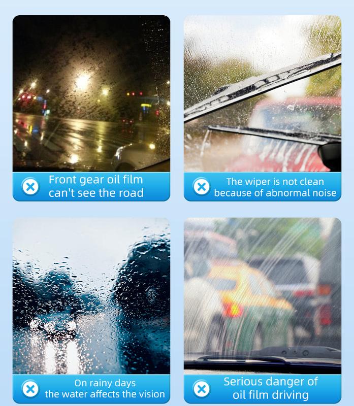 🥳2026 HOT SALE🥳💞50K+ SOLD! ✨💝 5-in-1 Glass Cleaner – removes stains, oil film, insect glue, anti-freeze & hydrophobic. One bottle for crystal-clear car glass in all weather! 🚗💪