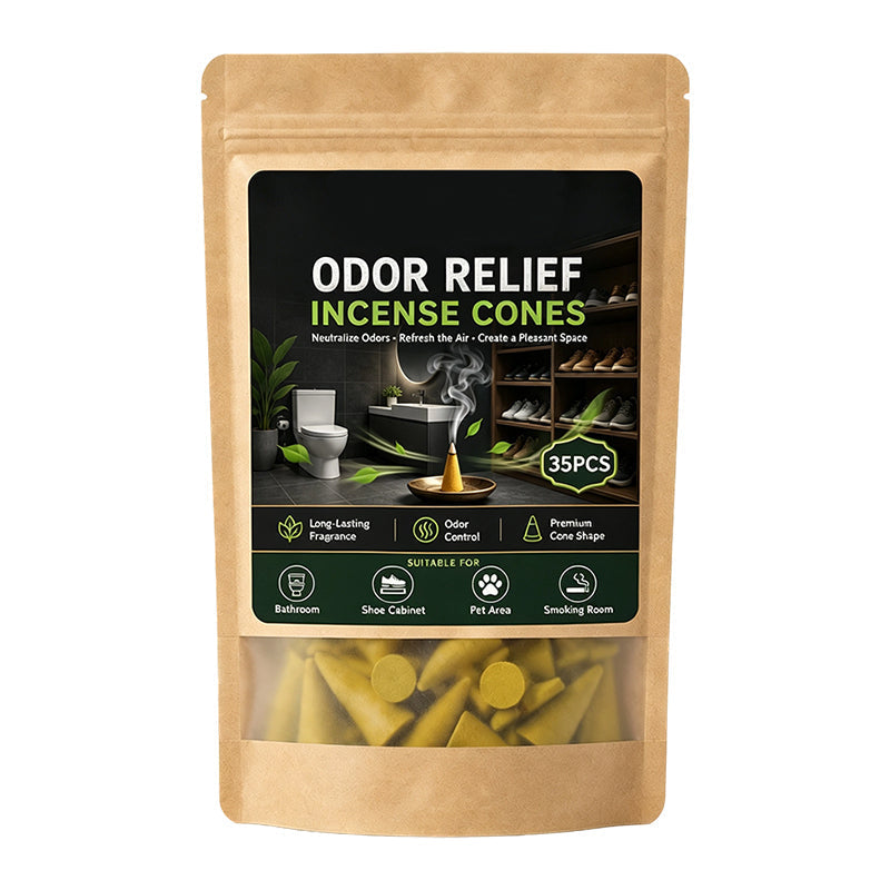 🥳2026 HOT SALE🥳💞50K+ SOLD! 🌧️🕯️ 50% OFF! Household Odor Relief Cones – ideal for damp days & enclosed spaces. Slow-burn, just-right fragrance – place in bathrooms, cabinets or porches. Instant freshness! 💚✨