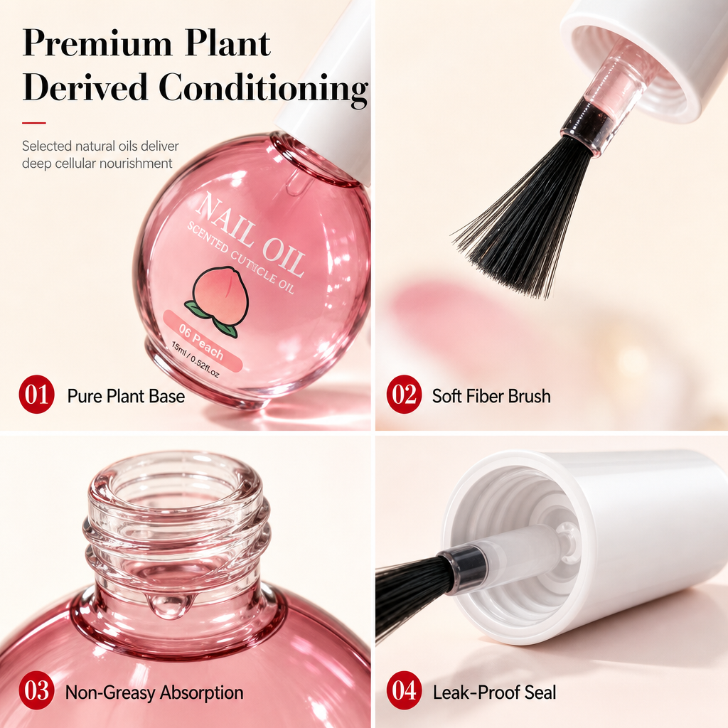 🥳2026 HOT SALE🥳💞50K+ SOLD! 💅✨ 50% OFF! Cuticle Care Oil – deeply moisturizing botanical formula, 6 scents, precision brush. Heal dry, peeling cuticles & get beautiful nails! 🌸✅