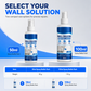 🥳2026 HOT SALE🥳💞50K+ SOLD! 🏠🧱 Wall Repair Liquid – locks chalky plaster instantly, stops dust & flaking. Acrylic formula binds loose particles into a solid base. Easy roller apply! 🛠️✅