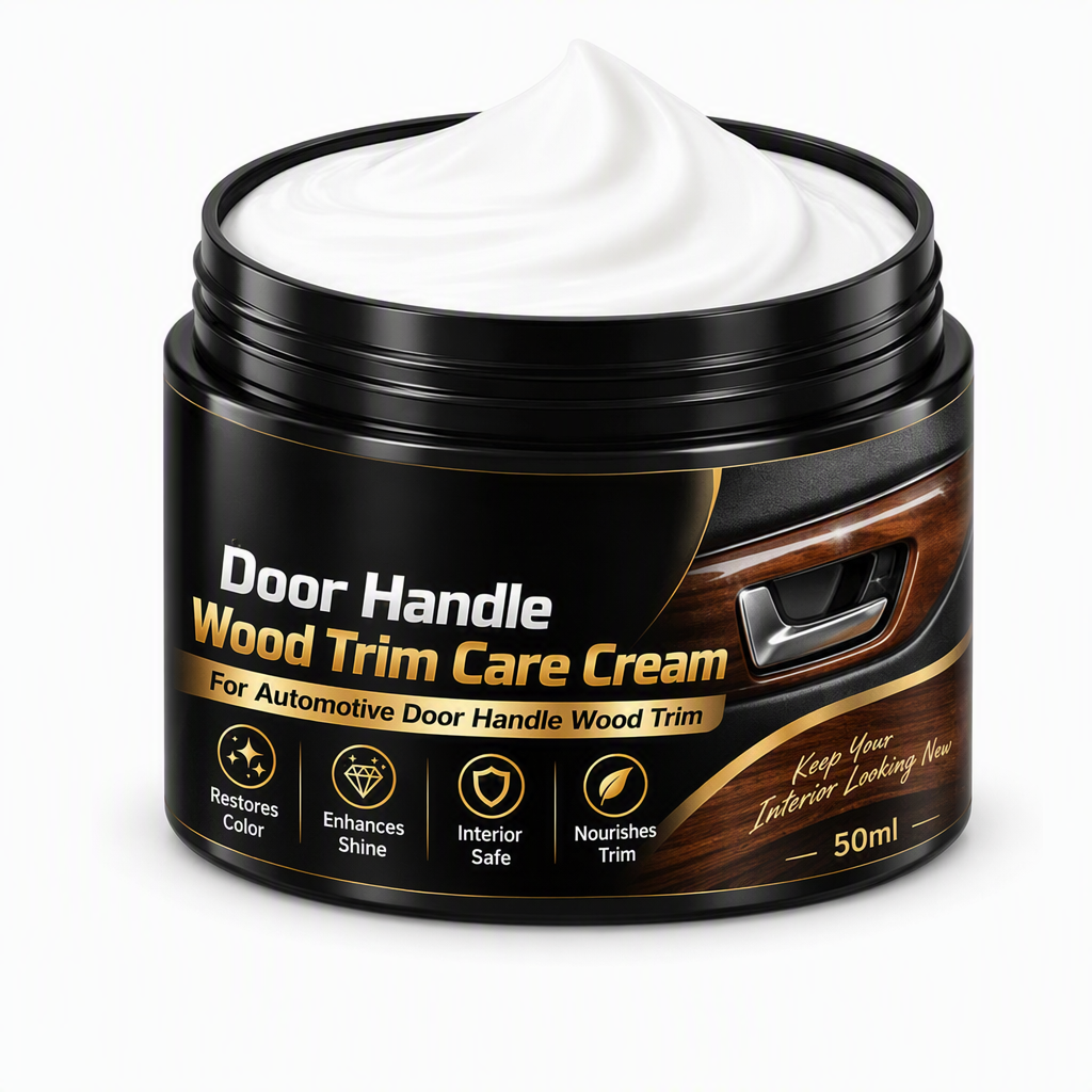 🥳2026 HOT SALE🥳💞50K+ SOLD! ✨🪵 Car Interior Wood Trim Restoration Cream – restores shine & natural wood grain. No greasy residue. Easy 3-step polish! 🚗💚