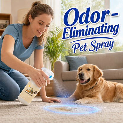 🥳2026 HOT SALE🥳💞50K+ SOLD! 🐾💨 Enzyme Pet Deodorizing Spray – bio-enzyme formula destroys odors at the source on sofas, carpets & floors. No heavy perfume, just fresh air. Keep your home guest-ready! 🏠✨