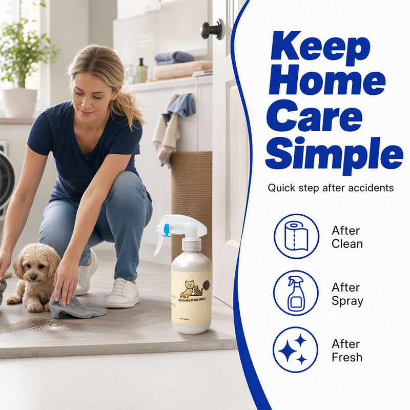 🥳2026 HOT SALE🥳💞50K+ SOLD! 🐾💨 Enzyme Pet Deodorizing Spray – bio-enzyme formula destroys odors at the source on sofas, carpets & floors. No heavy perfume, just fresh air. Keep your home guest-ready! 🏠✨