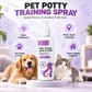 🥳HOT SALE🥳💞10K+ SOLD! 🐾✨ Potty Training Spray – guides pets to the right spot, stops messy accidents. Safe, gentle & easy spray – cleaner home, happier you! ✅🏠
