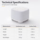 🥳2026 HOT SALE🥳💞50K+ SOLD! 🌙💤 White Noise Machine – acoustic shield blocks noise, protects deep sleep. 7-color night light & smart timer – wake up refreshed! 🛏️✅