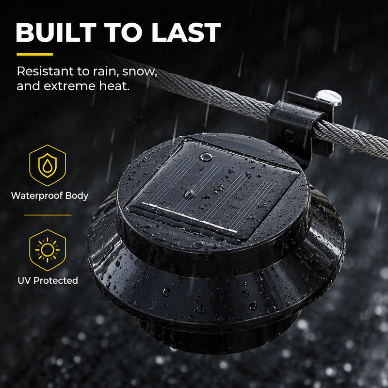🥳2026 HOT SALE🥳💞50K+ SOLD! ☀️💡 50% OFF TODAY! Solar Outdoor Accent Light – no wiring, no electricity bills. 3 LEDs auto-light up gutters, fences & walls at night. Simple, safe, solar! 🏡✅