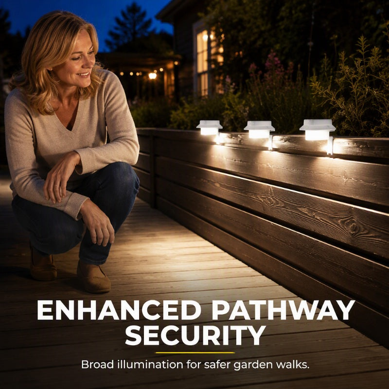 🥳2026 HOT SALE🥳💞50K+ SOLD! ☀️💡 50% OFF TODAY! Solar Outdoor Accent Light – no wiring, no electricity bills. 3 LEDs auto-light up gutters, fences & walls at night. Simple, safe, solar! 🏡✅