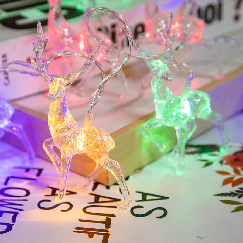 🥳2026 HOT SALE🥳💞50K+ SOLD! ⏳🦌 Limited-time 50% off! Christmas LED Reindeer String Lights – warm glow, sparkling reindeer detail. Battery or USB powered – transforms windows & shelves into festive magic! 🎄✨