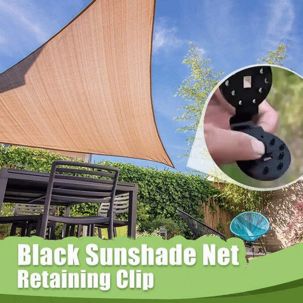 🥳2026 HOT SALE🥳💞50K+ SOLD! 🌿🔒 Shade Cloth Fixing Clips – lock-grip design holds netting tight, won't blow away in UK winds. UV-treated & reusable – secure your garden shade in seconds! 🏡💪