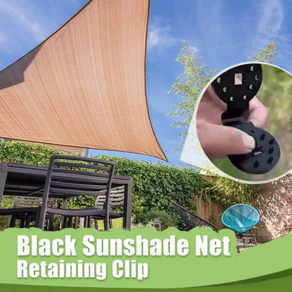 🥳2026 HOT SALE🥳💞50K+ SOLD! 🌿🔒 Shade Cloth Fixing Clips – lock-grip design holds netting tight, won't blow away in UK winds. UV-treated & reusable – secure your garden shade in seconds! 🏡💪