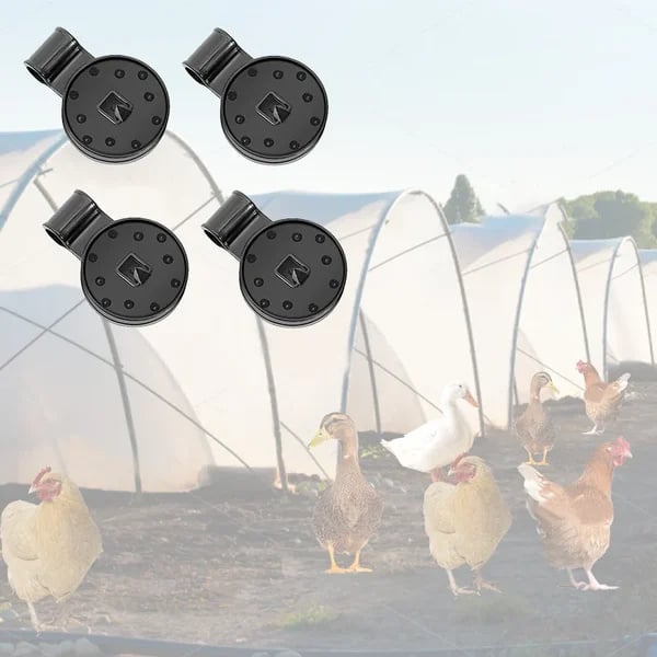 🥳2026 HOT SALE🥳💞50K+ SOLD! 🌿🔒 Shade Cloth Fixing Clips – lock-grip design holds netting tight, won't blow away in UK winds. UV-treated & reusable – secure your garden shade in seconds! 🏡💪