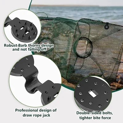 🥳2026 HOT SALE🥳💞50K+ SOLD! 🌿🔒 Shade Cloth Fixing Clips – lock-grip design holds netting tight, won't blow away in UK winds. UV-treated & reusable – secure your garden shade in seconds! 🏡💪