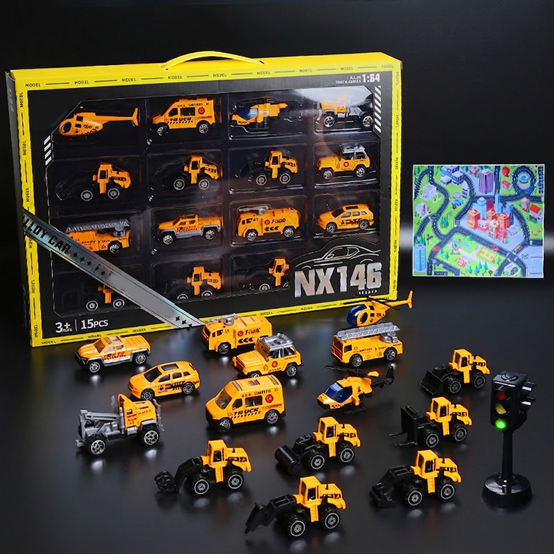 🥳2026 HOT SALE🥳💞50K+ SOLD! 🚗🛡️ Premium Diecast Car Set – zinc alloy body, chip-resistant paint. Smooth-rolling axles glide across floors & playmats. Sturdy enough for years of high-speed racing – not another throwaway toy! 🏎️✅