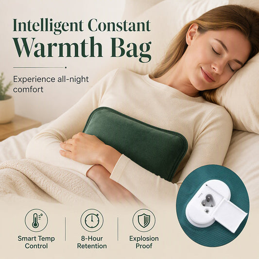 🥳2026 HOT SALE🥳💞50K+ SOLD! 🔥💚 Rechargeable Electric Hot Water Bag – smart auto-off, 6-layer PVC & flannel cover. Fast, safe warmth for aches & cold nights. 420W, 1300g, 27x19cm – cosy comfort all winter! 🛡️💪