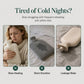 🥳2026 HOT SALE🥳💞50K+ SOLD! 🔥💚 Rechargeable Electric Hot Water Bag – smart auto-off, 6-layer PVC & flannel cover. Fast, safe warmth for aches & cold nights. 420W, 1300g, 27x19cm – cosy comfort all winter! 🛡️💪