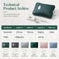 🥳2026 HOT SALE🥳💞50K+ SOLD! 🔥💚 Rechargeable Electric Hot Water Bag – smart auto-off, 6-layer PVC & flannel cover. Fast, safe warmth for aches & cold nights. 420W, 1300g, 27x19cm – cosy comfort all winter! 🛡️💪
