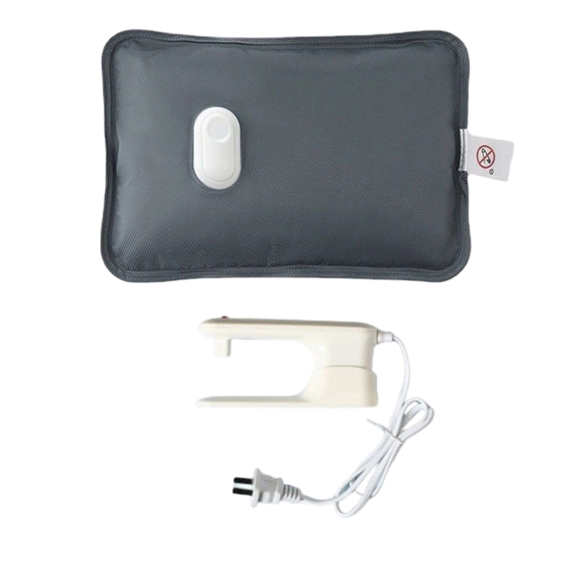 🥳2026 HOT SALE🥳💞50K+ SOLD! 🔥💚 Rechargeable Electric Hot Water Bag – smart auto-off, 6-layer PVC & flannel cover. Fast, safe warmth for aches & cold nights. 420W, 1300g, 27x19cm – cosy comfort all winter! 🛡️💪