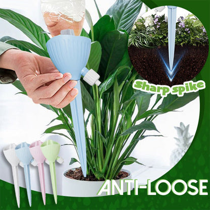🥳2026 HOT SALE🥳💞50K+ SOLD! 🌴💧 Self-Watering Plant Spike – drip feeds plants for 2+ weeks. Adjustable flow, fits most bottles. Come home to healthy plants! 🏠✨