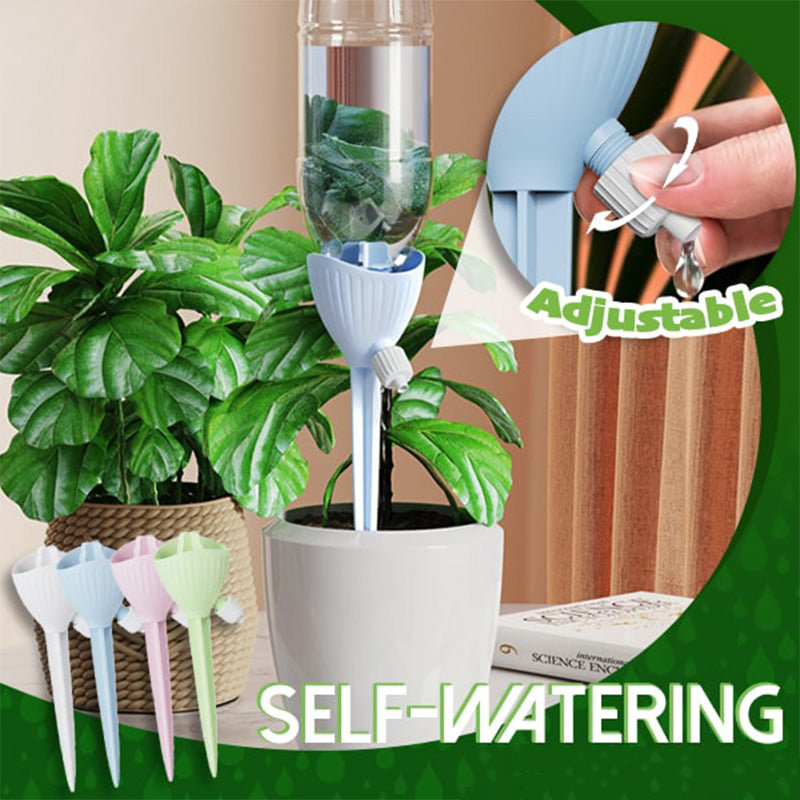 🥳2026 HOT SALE🥳💞50K+ SOLD! 🌴💧 Self-Watering Plant Spike – drip feeds plants for 2+ weeks. Adjustable flow, fits most bottles. Come home to healthy plants! 🏠✨