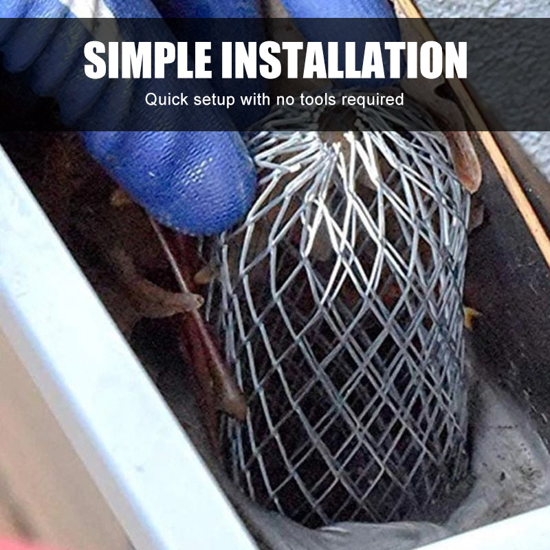 🥳2026 HOT SALE🥳💞50K+ SOLD! 🍂🏠 50% OFF! Gutter Downspout Guards – aluminum alloy mesh blocks leaves & debris, keeps gutters flowing. Easy install, no more clogs! 🛡️✅