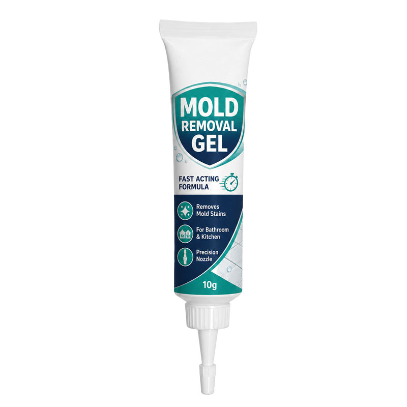 🥳2026 HOT SALE🥳💞50K+ SOLD! 🧽✨ Mildew Stain Cleaning Gel – precision tip targets grout, caulk & seams. Clinging gel stays put, no more scrubbing hard-to-reach mould! 🚿✅