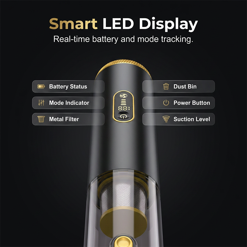 🥳2026 HOT SALE🥳💞50K+ SOLD! 🚗💎 Professional Cordless Vacuum – 20KPA suction, smart LED, 2-stage purification. Built to last, cleans car & home like a pro. Why settle for less? 🔋🏆