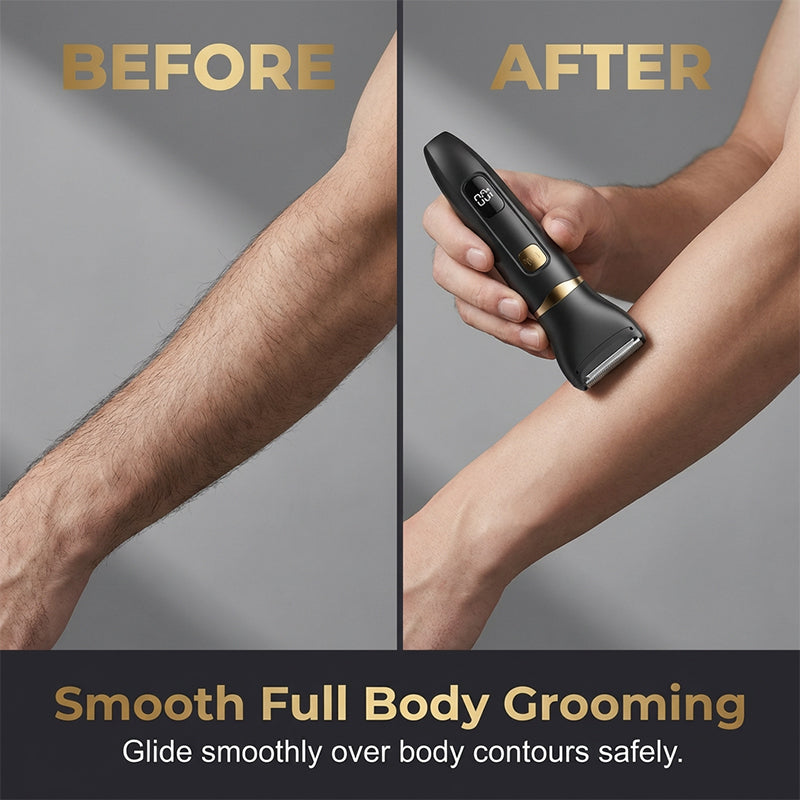 🥳2026 HOT SALE🥳💞50K+ SOLD! 👃✂️ LIMITED-TIME 50% OFF! 3-in-1 Grooming Kit – painless nose & ear hair trimmer with dual-edge blades. Also shaves & details – one tool for head-to-toe grooming! 🔋✨