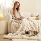 🥳2026 HOT SALE🥳💞50K+ SOLD! 🛏️☁️ LIMITED-TIME 50% OFF! Thickened Rabbit Plush & Milk Velvet Blanket – ultra-soft, warm & versatile. Perfect for home, office & travel! ✨💚