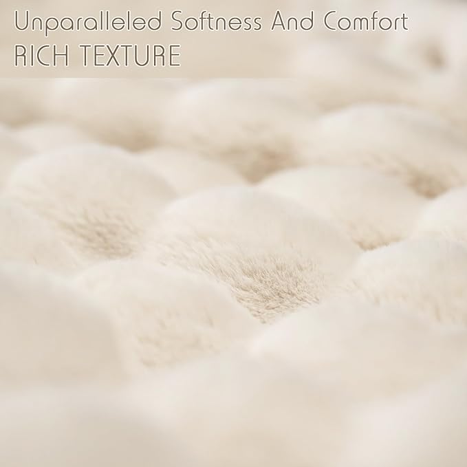 🥳2026 HOT SALE🥳💞50K+ SOLD! 🛏️☁️ LIMITED-TIME 50% OFF! Thickened Rabbit Plush & Milk Velvet Blanket – ultra-soft, warm & versatile. Perfect for home, office & travel! ✨💚