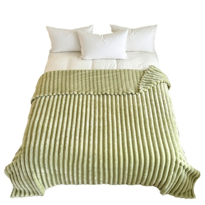 🥳2026 HOT SALE🥳💞50K+ SOLD! 🛏️☁️ LIMITED-TIME 50% OFF! Thickened Rabbit Plush & Milk Velvet Blanket – ultra-soft, warm & versatile. Perfect for home, office & travel! ✨💚