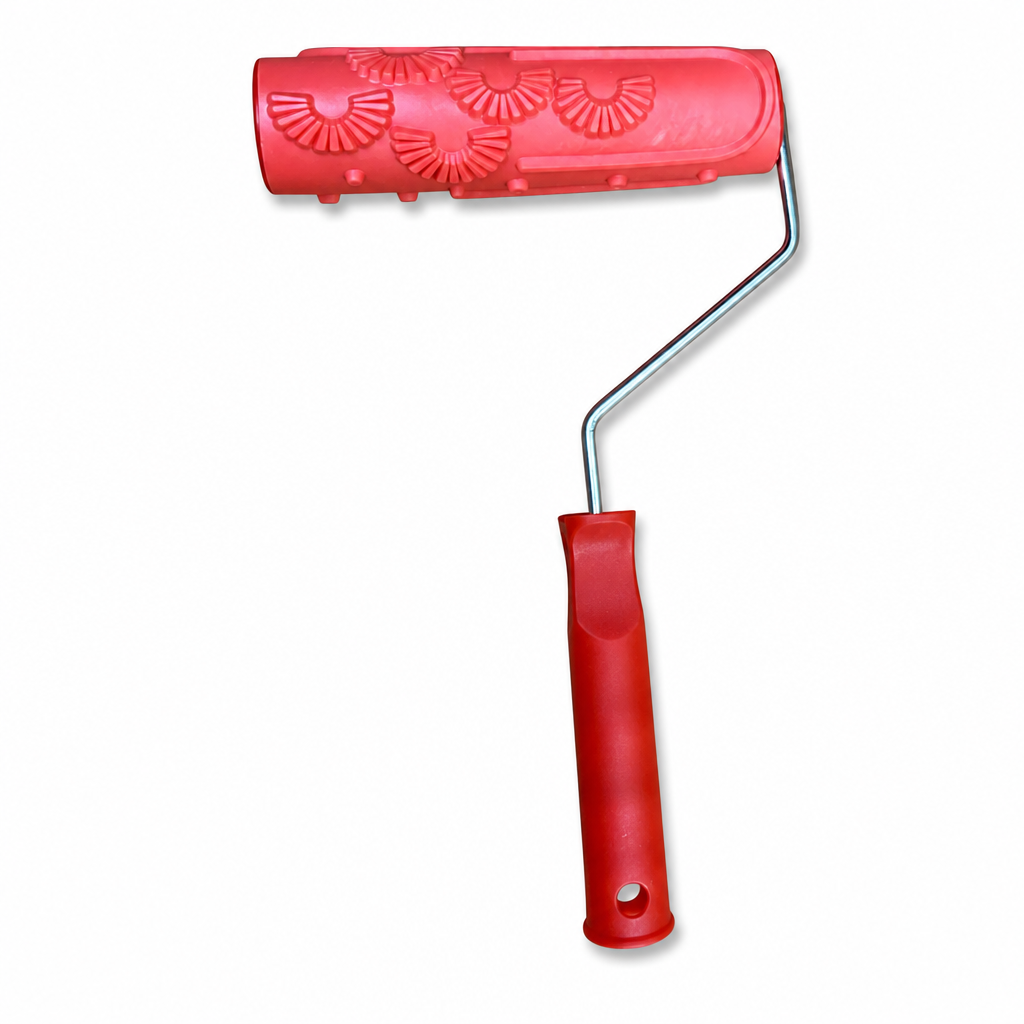 🥳2026 HOT SALE🥳💞50K+ SOLD! 🎨🪵 Embossing Roller – create wood grain walls easily, sturdy frame for even pressure. Washable & reusable, transform plain walls instantly! 🏠✨