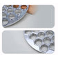 🥳2026 HOT SALE🥳💞50K+ SOLD! 🥟🛡️ Aluminum Dumpling Mold – 37 clear cavities shape perfect dumplings without hand strain. Sturdy support prevents deformation – no more broken dumplings! 🍽️✅