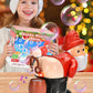 🥳2026 HOT SALE🥳💞50K+ SOLD! 🎅🎁 50% OFF! Santa Bubble Maker – one-click automatic bubbles with music & lights. Safe rounded edges, perfect Christmas gift for grandkids! 🫧✨