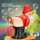 🥳2026 HOT SALE🥳💞50K+ SOLD! 🎅🎁 50% OFF! Santa Bubble Maker – one-click automatic bubbles with music & lights. Safe rounded edges, perfect Christmas gift for grandkids! 🫧✨