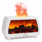 🥳2026 HOT SALE🥳💞50K+ SOLD! 🔥💨 50% OFF! Fireplace Flame Humidifier & Aromatherapy Diffuser – music sync lights, ultra quiet, auto shut-off. Cosy ambience for bedroom & office! 🌙✨