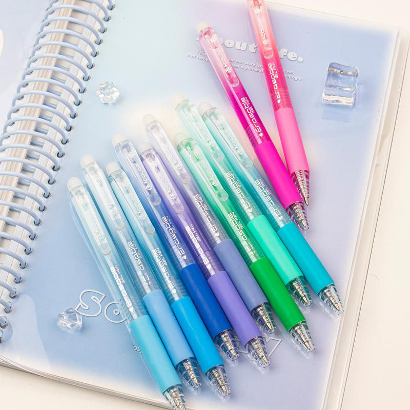 🥳2026 HOT SALE🥳💞50K+ SOLD! ✏️✨ Erasable Color Click Pens – heat-friction ink rubs away mistakes cleanly. 0.7mm smooth tip, no smudges – keep your puzzle books & notes neat! 🧩✅